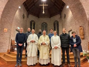 Jaargesprekken met seminaristen in Heiloo