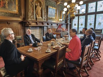 Delegatie Chinese Bisschoppenconferentie op bezoek