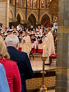 Feest van Sint Bavo in Haarlemse kathedraal