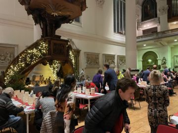 Kerstfeest bij Sant'Egidio in Amsterdam