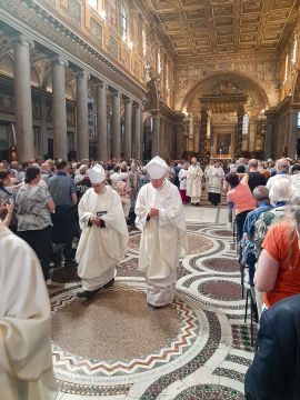 Nationale bedevaart: Santa Maria Maggiore en receptie ambassadeur